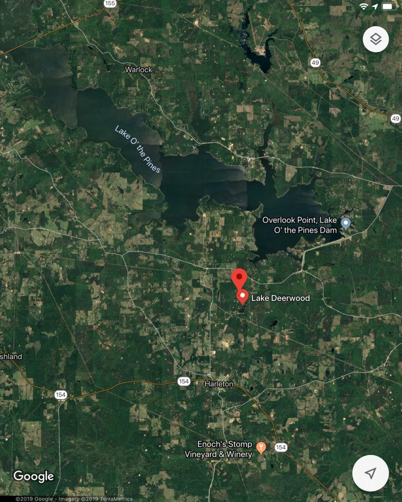 3 tiny home lots lake Deerwood , Texas .45 Acres LAND IS HOME