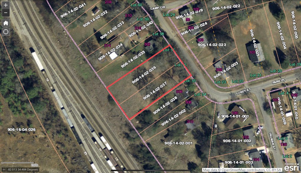 2 Residential Lots Laurens, South Carolina - 31,200 sq.ft. - LAND IS HOME