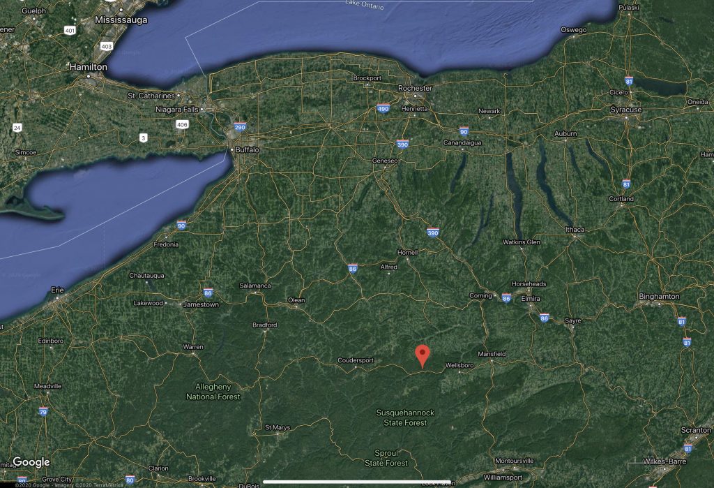 Huge Railroad Land , Tioga County , Pennsylvania 24.77 Acres LAND IS HOME