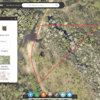 Big secluded creek lot Moss Point, MS. - .92 Acres