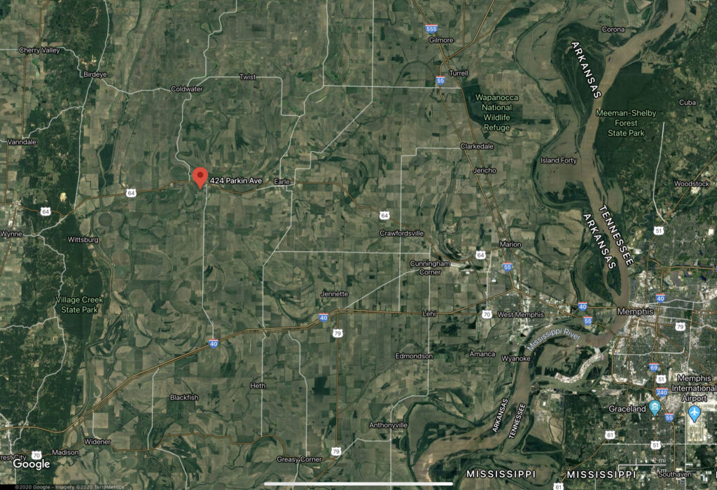 Nice Residential Lot Parkin , Arkansas 3,277 sq.ft. LAND IS HOME