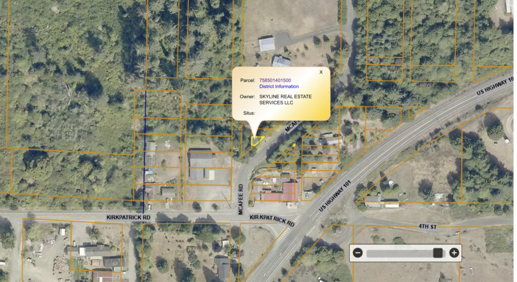 Small Residential Land , Humptulips , WA. 643 sq.ft. LAND IS HOME
