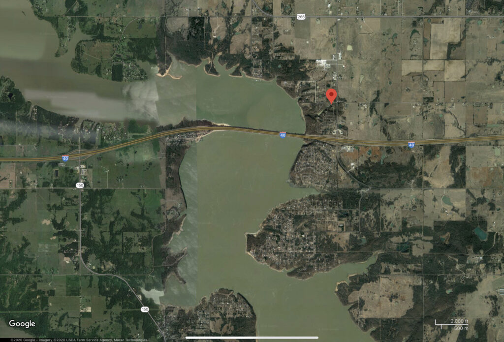 Tiny Home / Camping Lot Lake Eufaula, OK. 3,023 sq.ft. LAND IS HOME