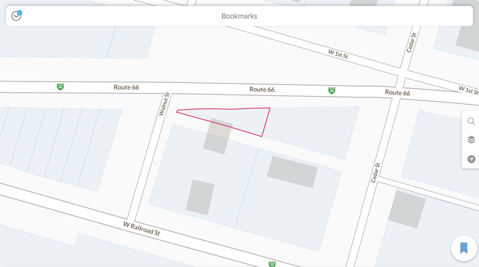 Land off HWY 40 McLean , Texas 5,000 sq.ft. LAND IS HOME