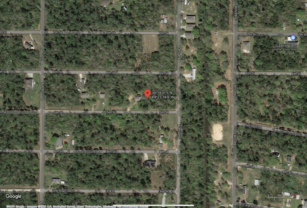 Residential Land Shoreline Park , MS. 5,000 sq.ft. LAND IS HOME
