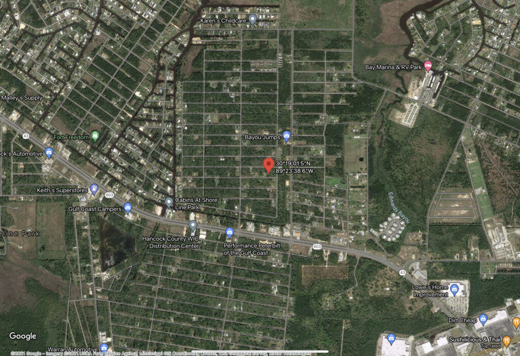 Residential Land Shoreline Park , MS. 5,000 sq.ft. LAND IS HOME