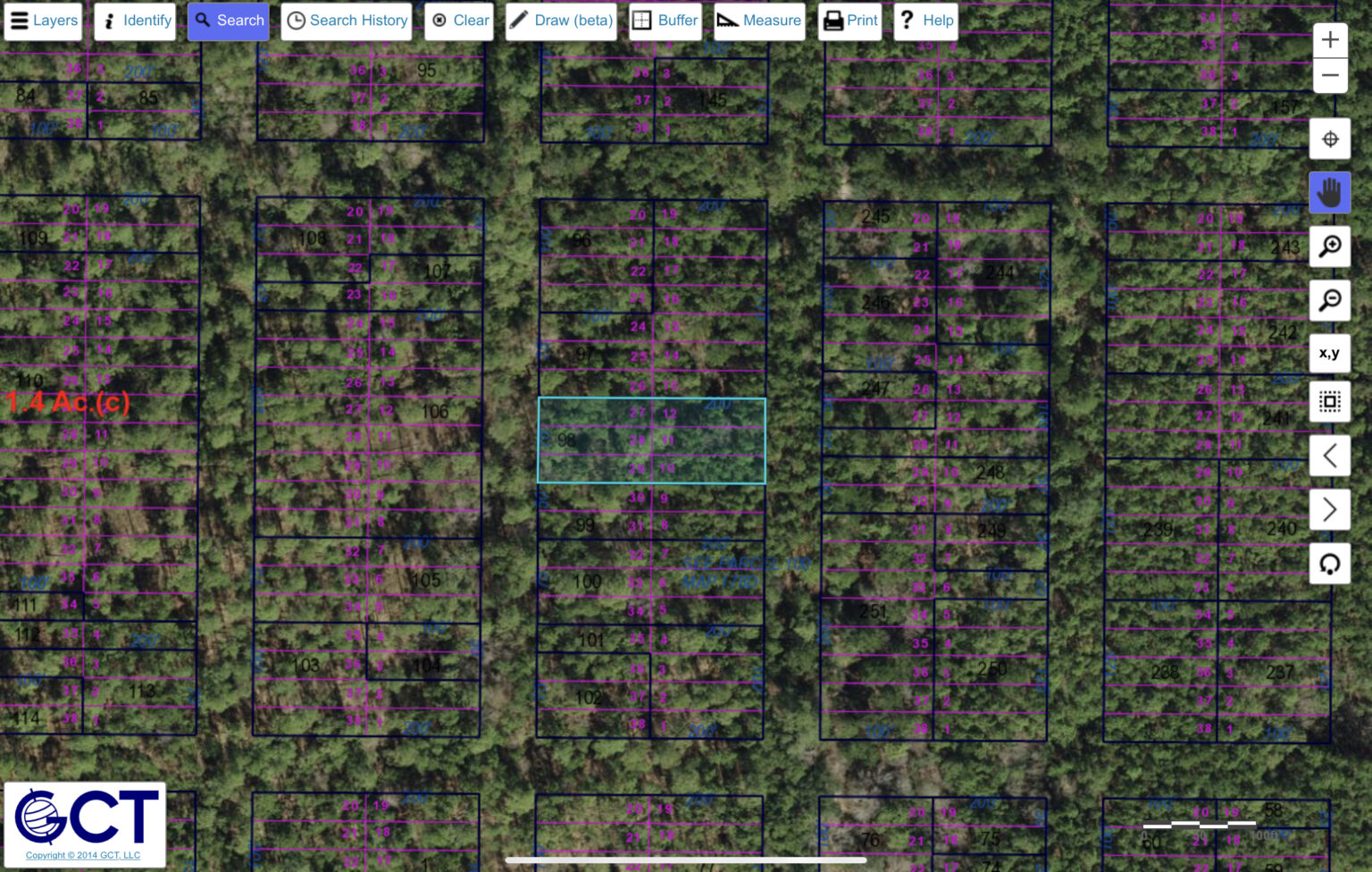 6 Land Lots near The Gulf , Ansley , MS. .34 Acres LAND IS HOME