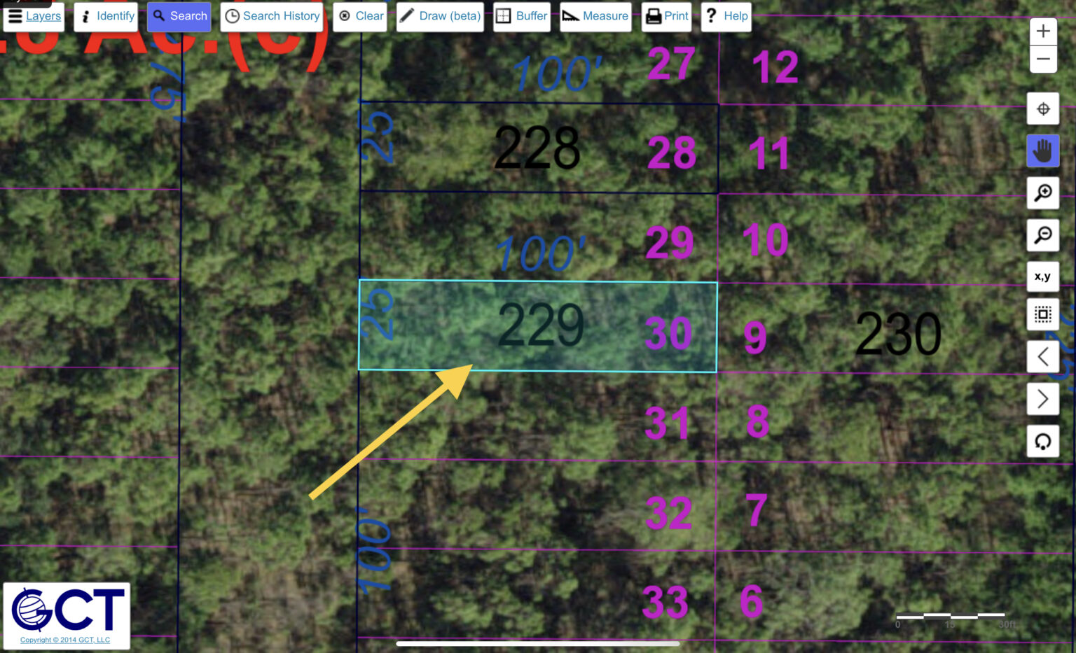 Residential Lot, Ansley, Mississippi 2,500 sq.ft. LAND IS HOME