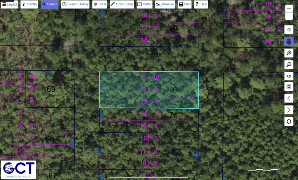 6 Connected Lots, Ansley, Mississippi 15,000 sq.ft. LAND IS HOME