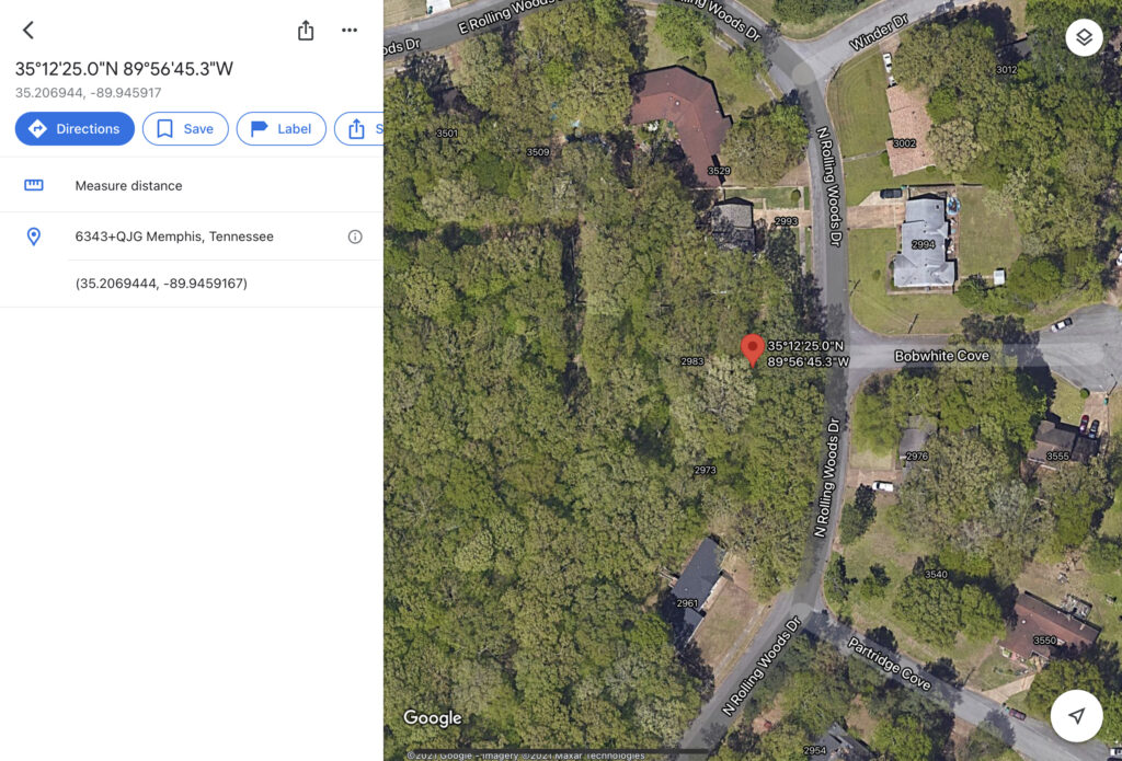 Residential Land , Memphis, Tennessee .41 Acres LAND IS HOME