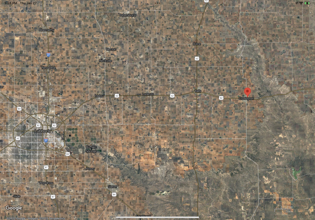 Residential Land , Crosbyton , TX. .08 Acres LAND IS HOME