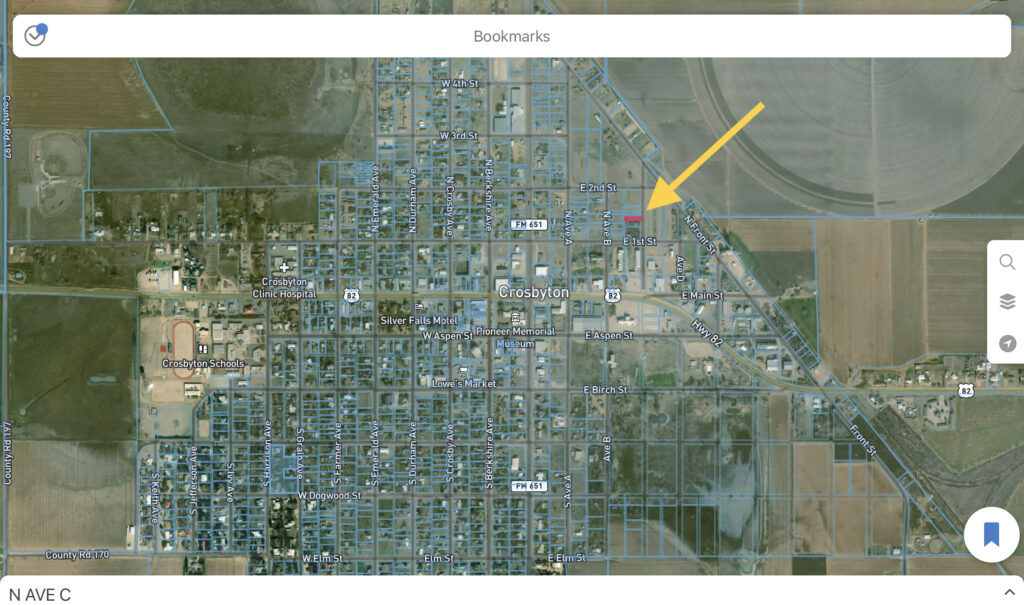 Residential Land , Crosbyton , TX. .08 Acres LAND IS HOME