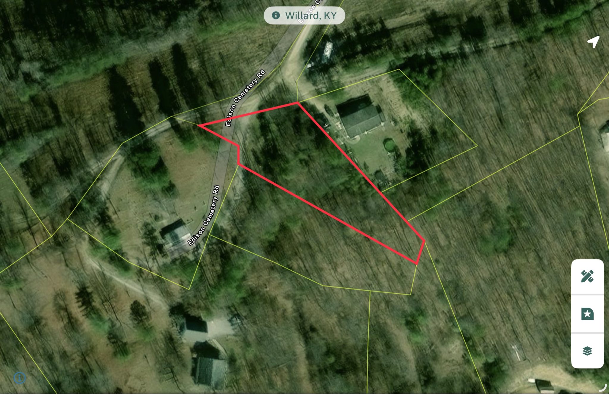1 Land Lot - Grayson , Kentucky- .57 Acres