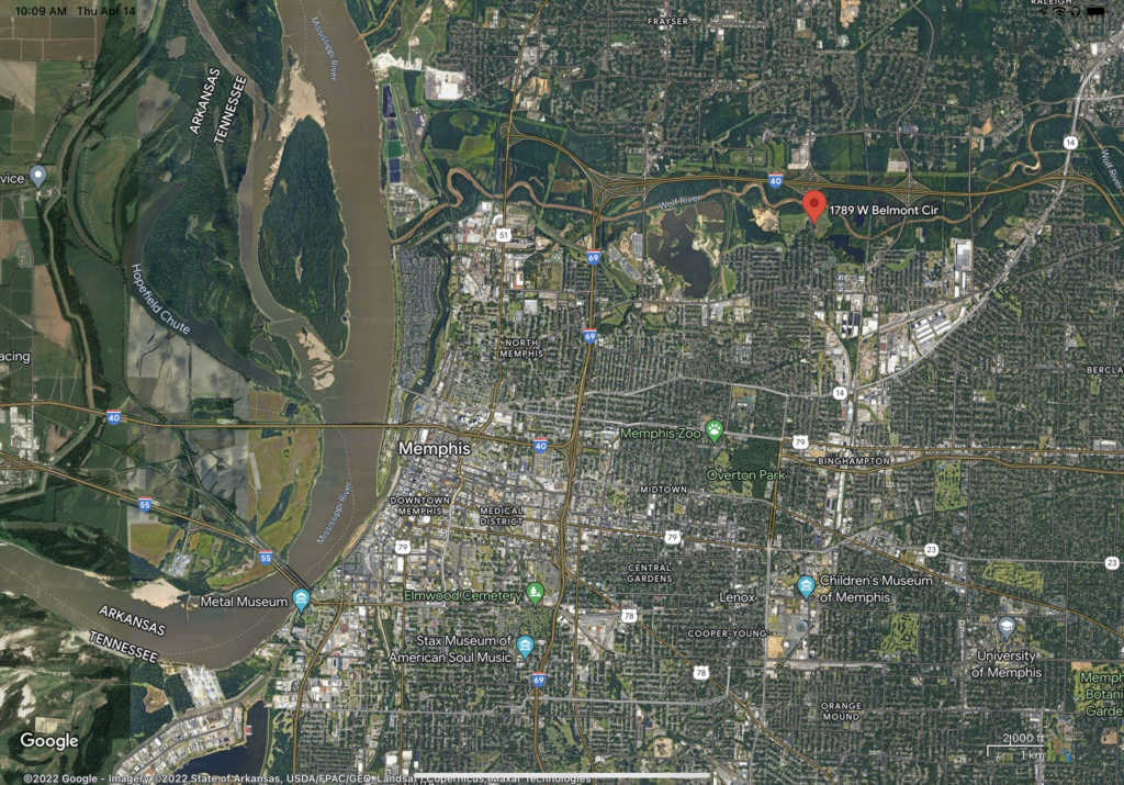 Residential Land , Memphis , Tennessee .10 Acres LAND IS HOME