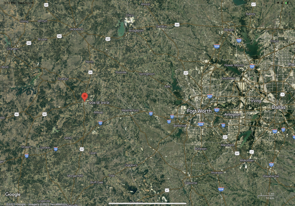 Residential Land , Mineral Wells , Texas .23 Acres LAND IS HOME