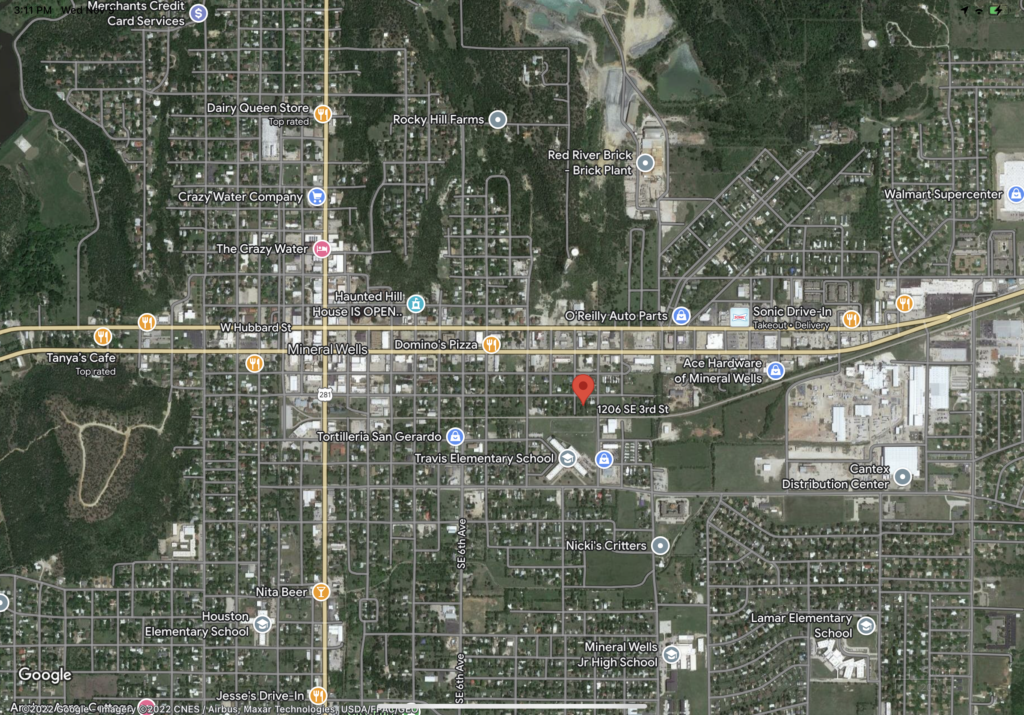 Residential Land , Mineral Wells , Texas .23 Acres LAND IS HOME