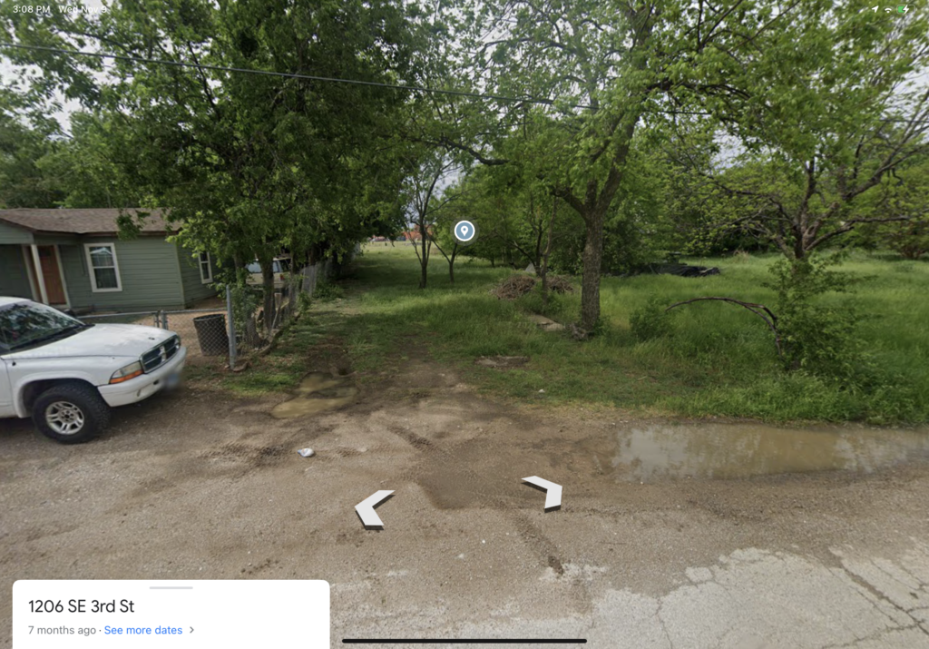 Residential Land , Mineral Wells , Texas .23 Acres LAND IS HOME