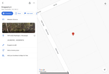 Residential Land , Pearlington , MS. - 4,918 sq.ft. - Image 2