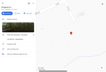Residential Land , Pearlington , MS. - 5,008 sq.ft. - Image 6