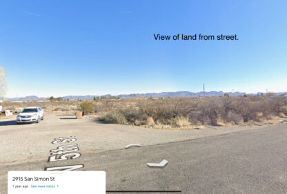 Small Town Lot - San Simon , AZ. - 4,200 sq.ft.