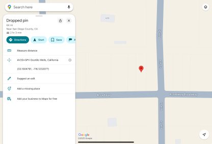 Off grid Land - Borrego Springs , CA. - 3,484 sq.ft. - Image 12