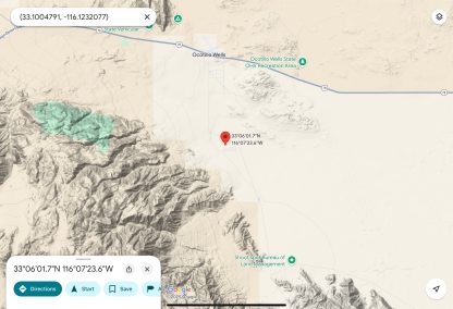 Off grid Land - Borrego Springs , CA. - 3,484 sq.ft. - Image 16