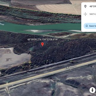 River Front Land - Brockton , MT. - 20 Acres