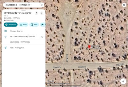 Corner Lot - California City , CA. - 8,276 sq.ft. - Image 11