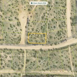 Corner Lot - California City , CA. - 8,276 sq.ft.