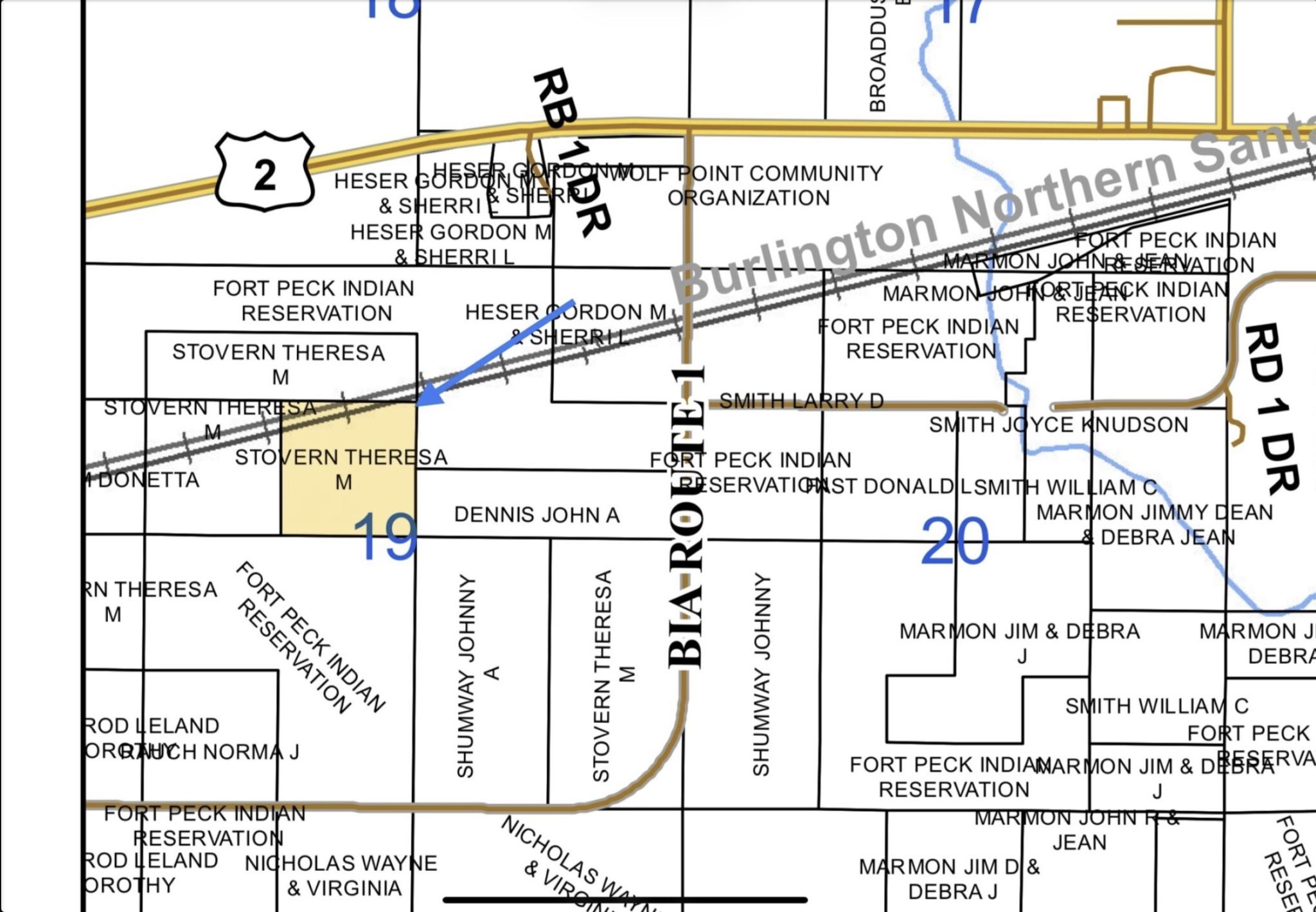 Shared Land - Wolf Point , MT. - 40 Acres - Image 3